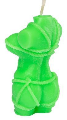 Свеча LOVE FLAME - Shibari I Green Fluor, CPS09-GREEN