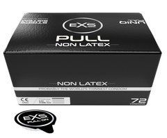 Без латексные ультратонкие презервативы EXS - Pull Non-Latex Condom, №1