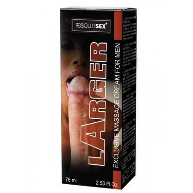 Крем для збільшення пеніса LARGER, 75 ml