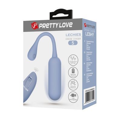 Віброяйце з дистанційним управлінням Pretty Love - Lechies Dream chaser 5 Blue, BI-014867W-A5