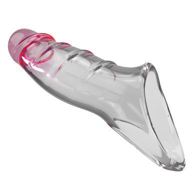 Насадка-презерватив PRETTY LOVE - Damell Penis Sleeve Clear Pink, BI-026278NM