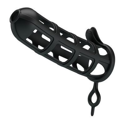 Стимулирующая ажурная насадка Penis Sleeve, BI-026235