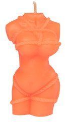 Свічка LOVE FLAME - Shibari I Orange Fluor, CPS09-ORANGE