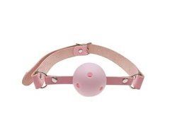 Кляп шар Classic plastic Pink, SKN-KK08