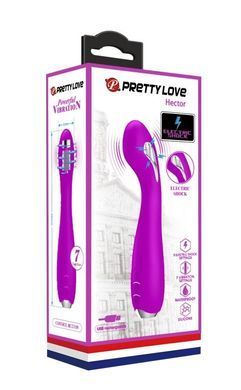 Вібратор Pretty Love-HECTOR G-SPOT VIBRATOR з електростимуляцією, BI - 014765